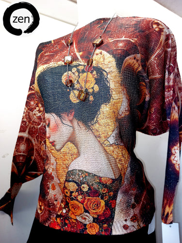 Blusa art pop